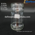 Machine made 240ml glass jam jars with lid/honey jar/ storage jar wholesales